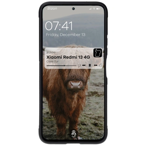 Pancerne etui Bizon Case Tur do Xiaomi Redmi 13 4G czarne