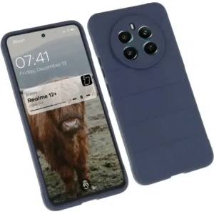 Hurtownia GSM - Bizon tok Tur Realme 12+ sötétkék - BIZ6699 - {ean13} - Hurt