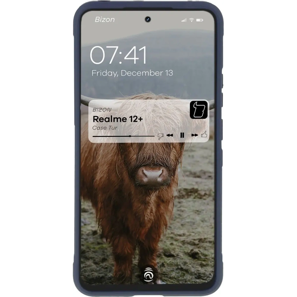 Hurtownia GSM - Bizon tok Tur Realme 12+ sötétkék - BIZ6699 - {ean13} - Hurt