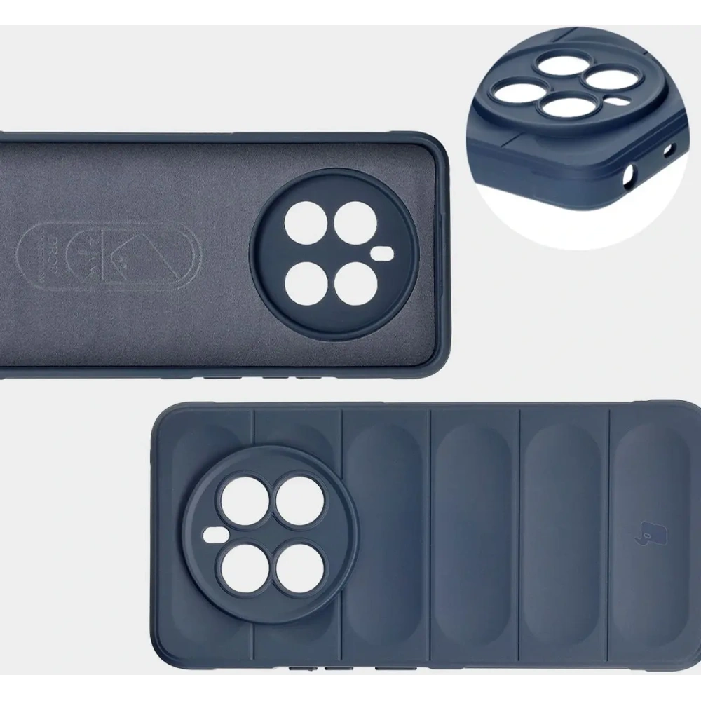 Hurtownia GSM - Bizon tok Tur Realme 12+ sötétkék - BIZ6699 - {ean13} - Hurt