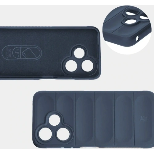 Pancerne etui Bizon Case Tur do Xiaomi Redmi 13 4G granatowe