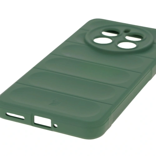 Pancerne etui Bizon Case Tur do Realme 12+ ciemnozielone