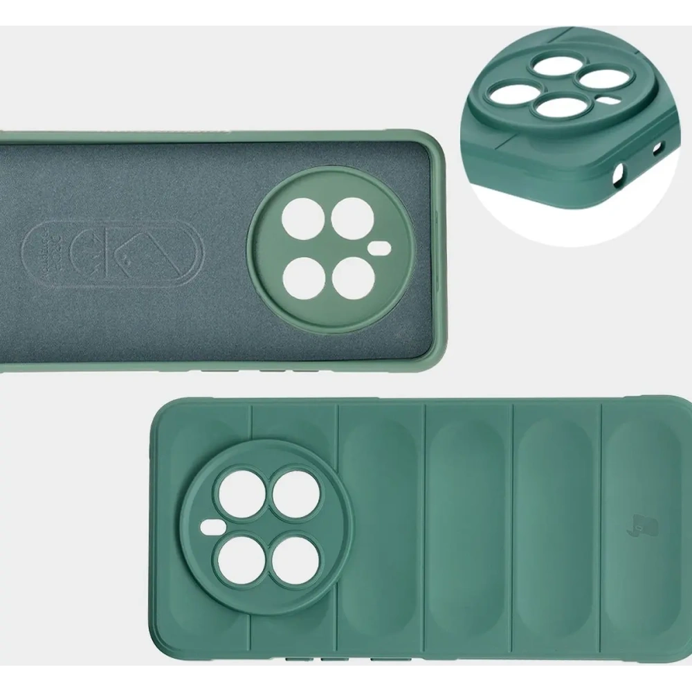 Hurtownia GSM - Bizon Caz Tur Realme 12+ verde închis - BIZ6701 - {ean13} - Hurt