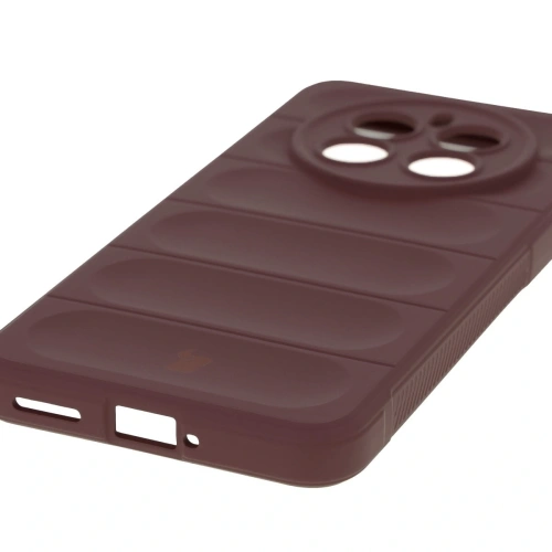 Pancerne etui Bizon Case Tur do Realme 12+ ciemnofioletowe