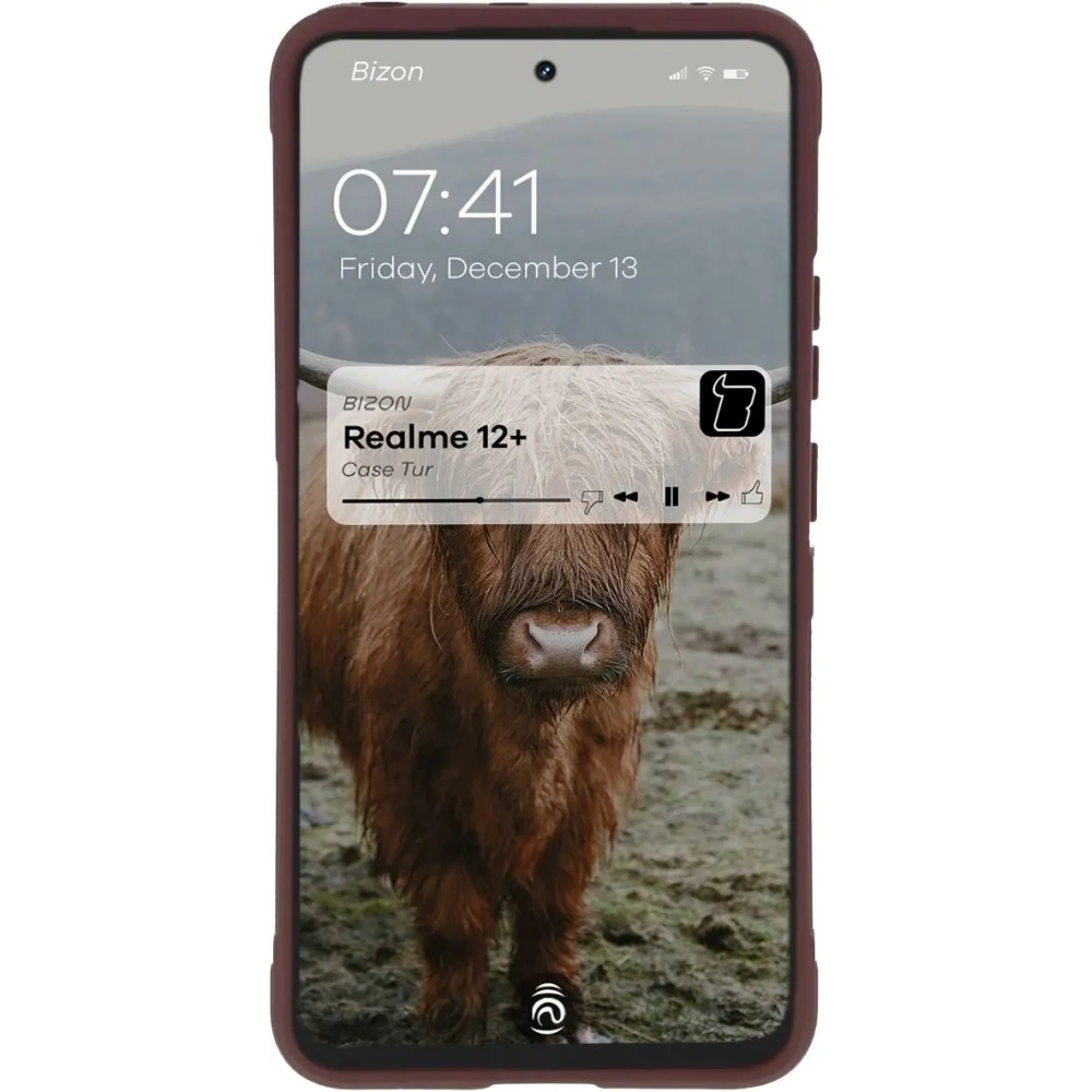 Hurtownia GSM - Bizon Caz Tur Realme 12+ violet închis - BIZ6703 - {ean13} - Hurt