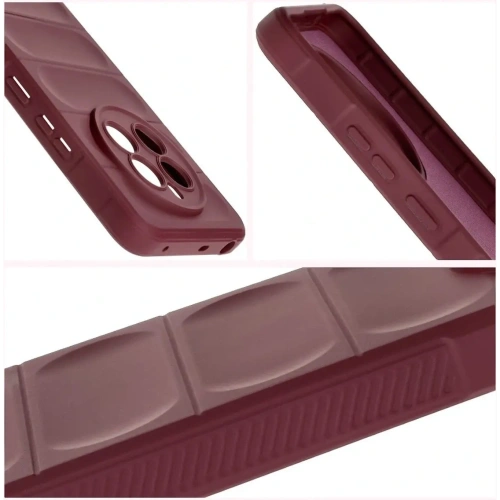 Pancerne etui Bizon Case Tur do Realme 12+ ciemnofioletowe