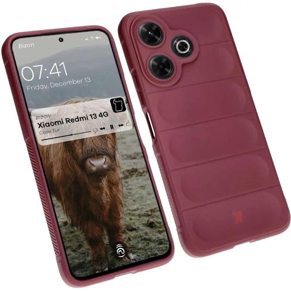 Hurtownia GSM - Pancéřové etui Bizon Case Tur do Xiaomi Redmi 13 4G tmavě fialové - BIZ6704 - {ean13} - Hurt