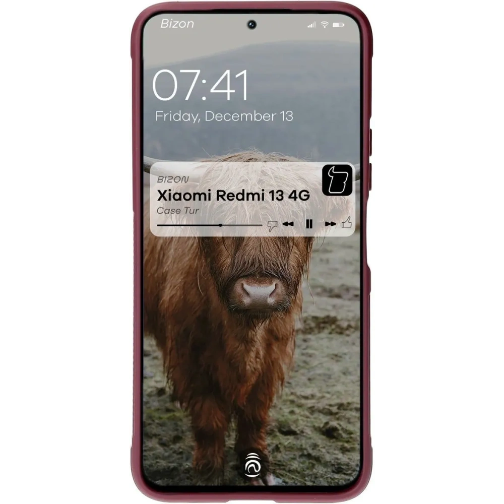 Hurtownia GSM - Pancéřové etui Bizon Case Tur do Xiaomi Redmi 13 4G tmavě fialové - BIZ6704 - {ean13} - Hurt