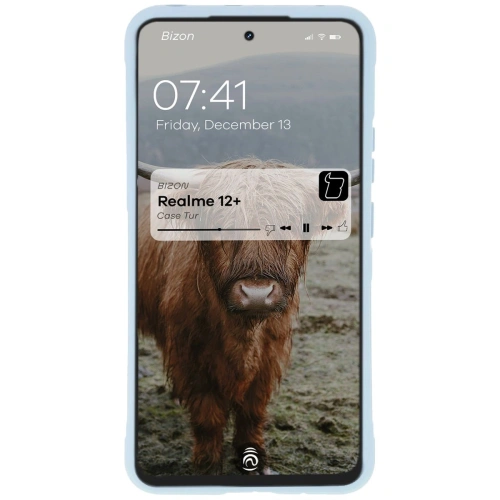 Pancerne etui Bizon Case Tur do Realme 12+ jasnoniebieskie