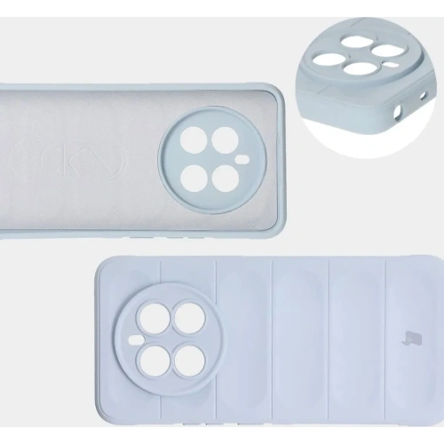 Pancerne etui Bizon Case Tur do Realme 12+ jasnoniebieskie