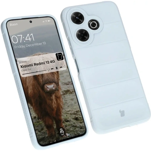 Pancerne etui Bizon Case Tur do Xiaomi Redmi 13 4G jasnoniebieskie