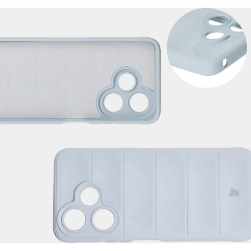 Pancerne etui Bizon Case Tur do Xiaomi Redmi 13 4G jasnoniebieskie