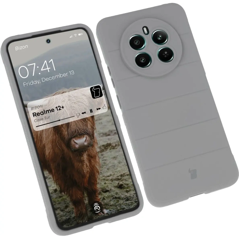 Wholesale Bizon Case Tur Realme 12+ light grey - BIZ6707 - {ean13} - Hurt
