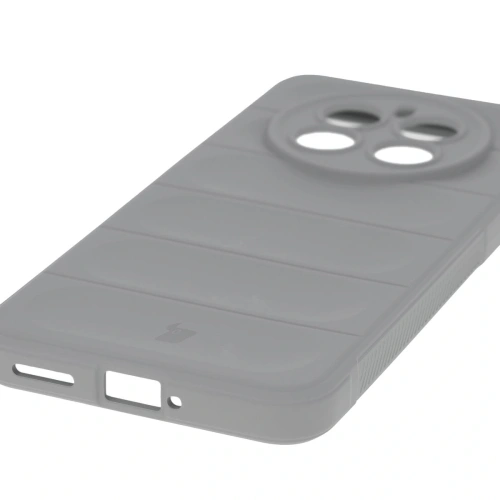 Pancerne etui Bizon Case Tur do Realme 12+ jasnoszare