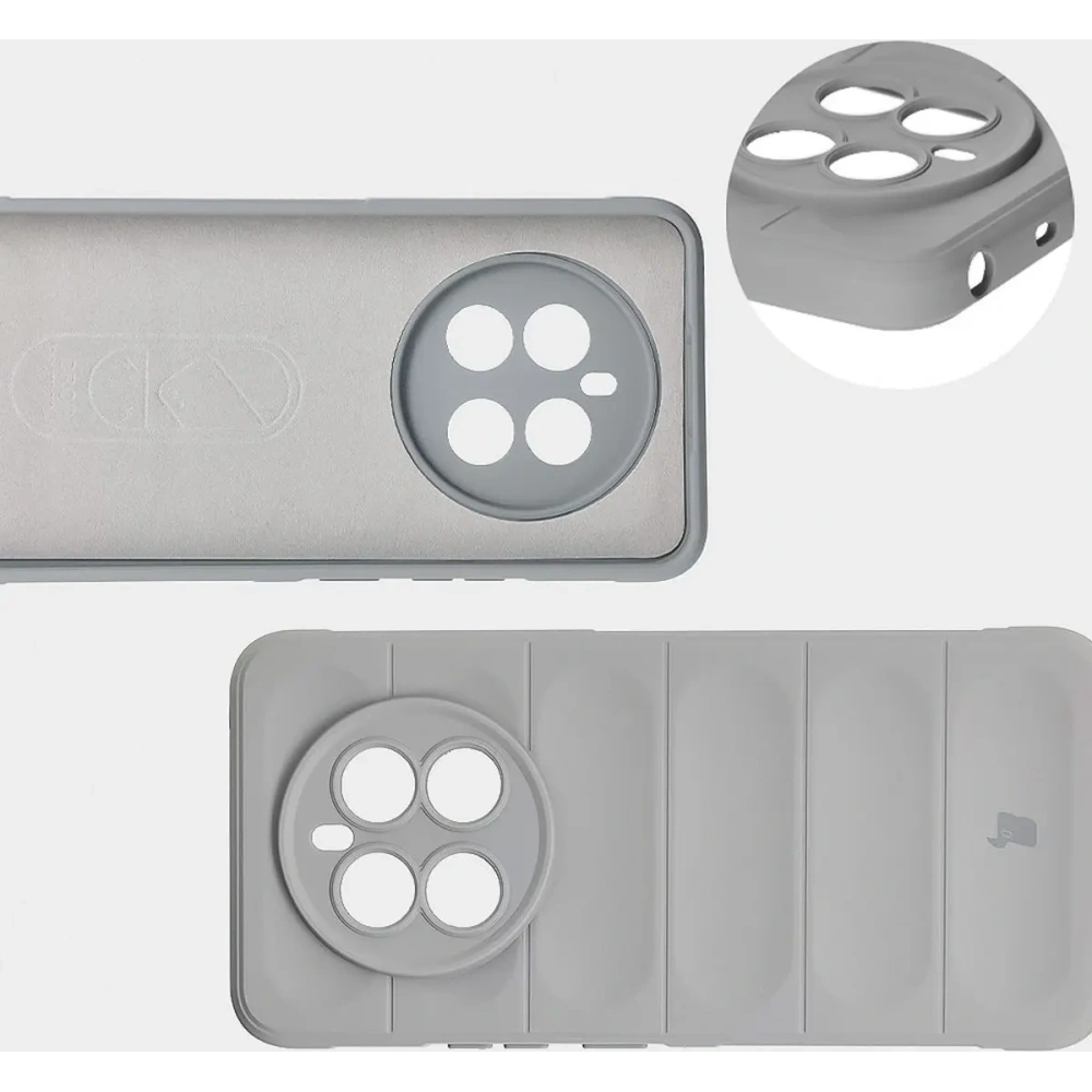 Wholesale Bizon Case Tur Realme 12+ light grey - BIZ6707 - {ean13} - Hurt