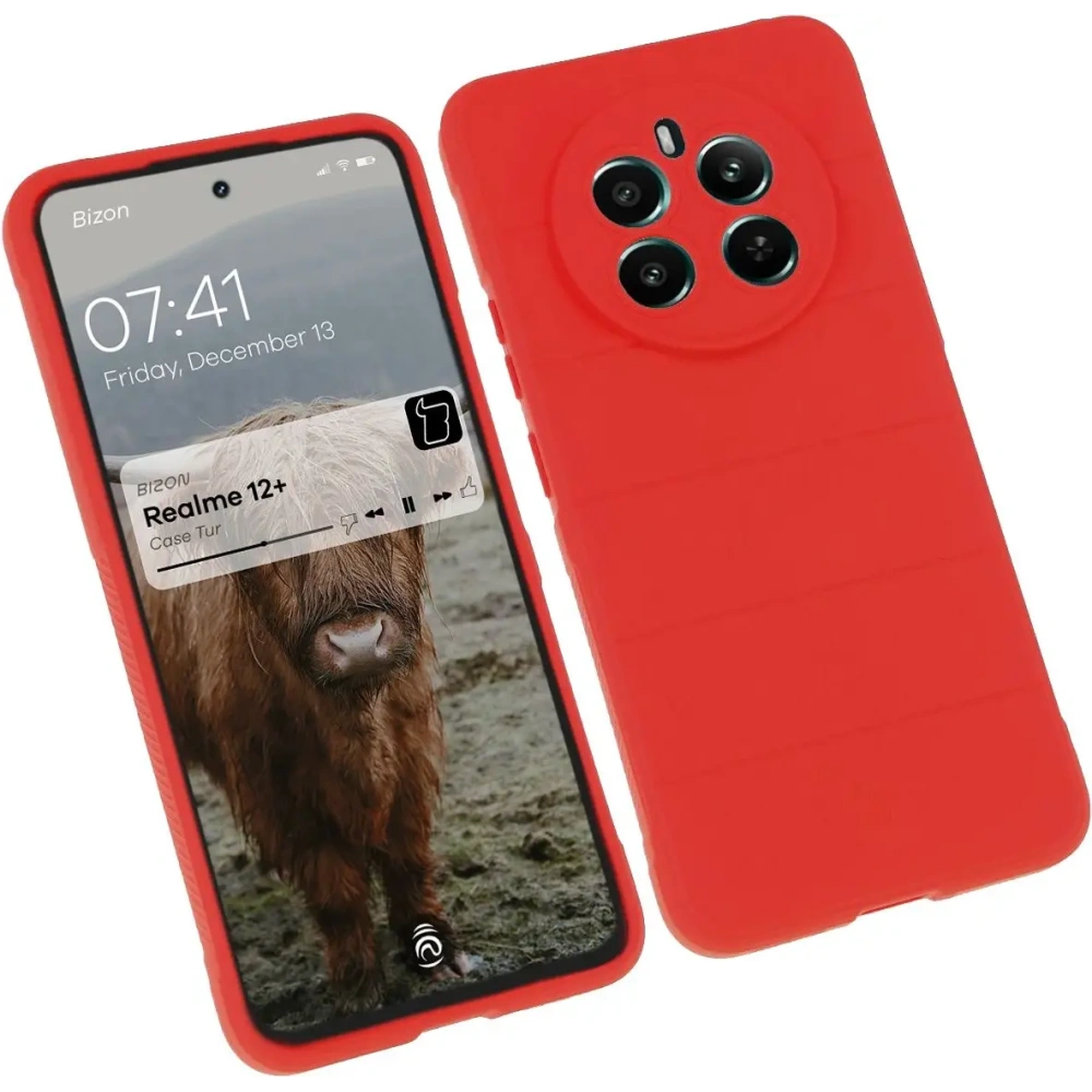 Hurtownia GSM - Pancéřové pouzdro Bizon Case Tur pro Realme 12+ červené - BIZ6709 - {ean13} - Hurt