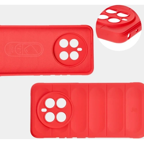 Pancerne etui Bizon Case Tur do Realme 12+ czerwone