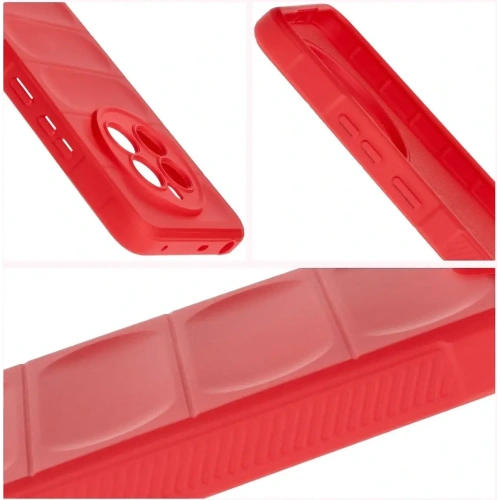 Pancerne etui Bizon Case Tur do Realme 12+ czerwone