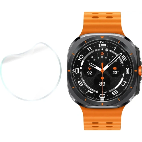 Folia matowa Bizon Glass Watch Hydrogel Sun do Samsung Galaxy Watch Ultra 47 mm [2 PACK]