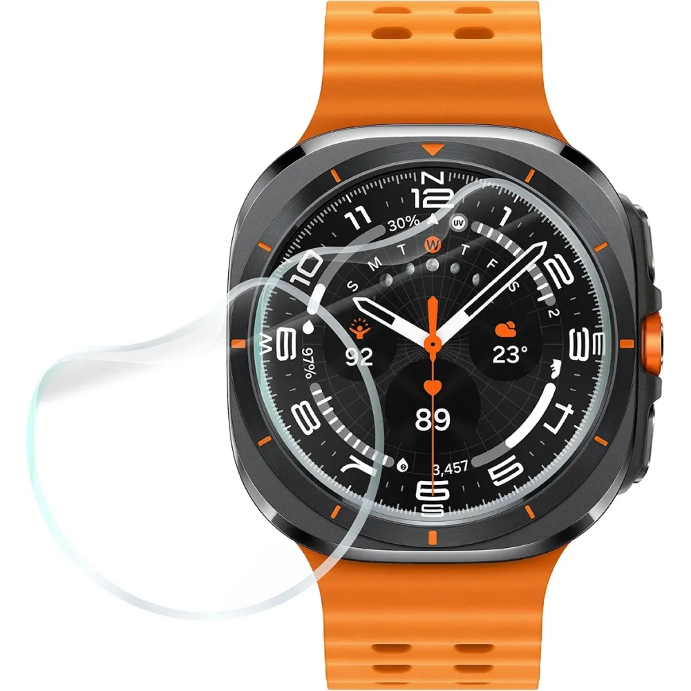 Hurtownia GSM - Bizon Glas Uhr Hydrogel Sonne Samsung Galaxy Uhr Ultra 47 mm [2 PACK] - BIZ6713 - {ean13} - Hurt
