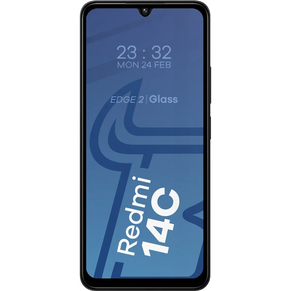 Hurtownia GSM - Szkło hartowane Bizon Glass Edge 2 do Xiaomi Redmi 14C 4G / POCO C75 czarna ramka - BIZ6720 - {ean13} - Hurt