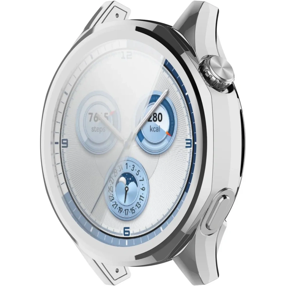 Wholesale Bizon Case Watch Felipe Huawei Watch GT 5 46 mm silver - BIZ6723 - {ean13} - Hurt
