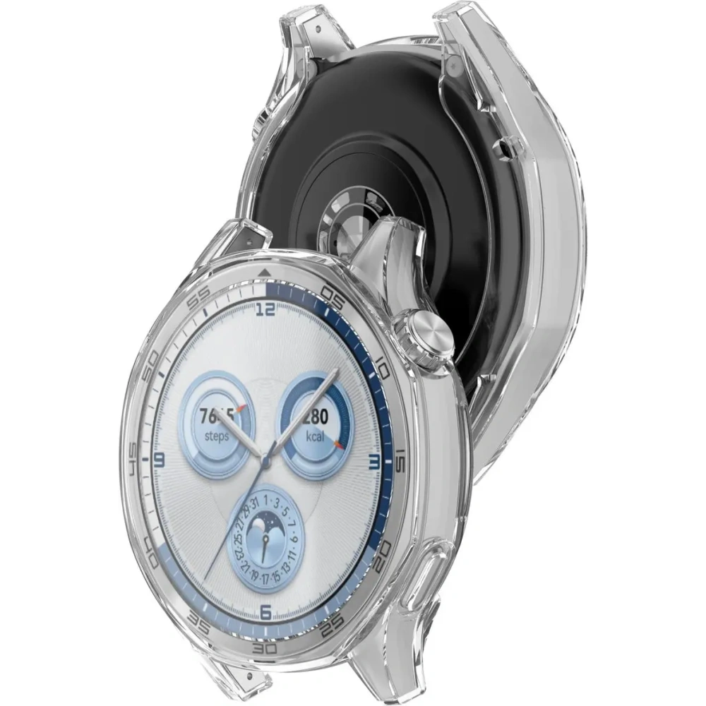 Hurtownia GSM - Etui z osłoną ekranu Bizon Case Watch Felipe do Huawei Watch GT 5 46 mm przeźroczyste - BIZ6724 - {ean13} - Hurt