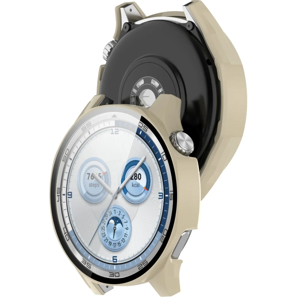 Hurtownia GSM - Bizon Case+Glass Uhr Huawei Uhr GT 5 46 mm beige - BIZ6728 - {ean13} - Hurt