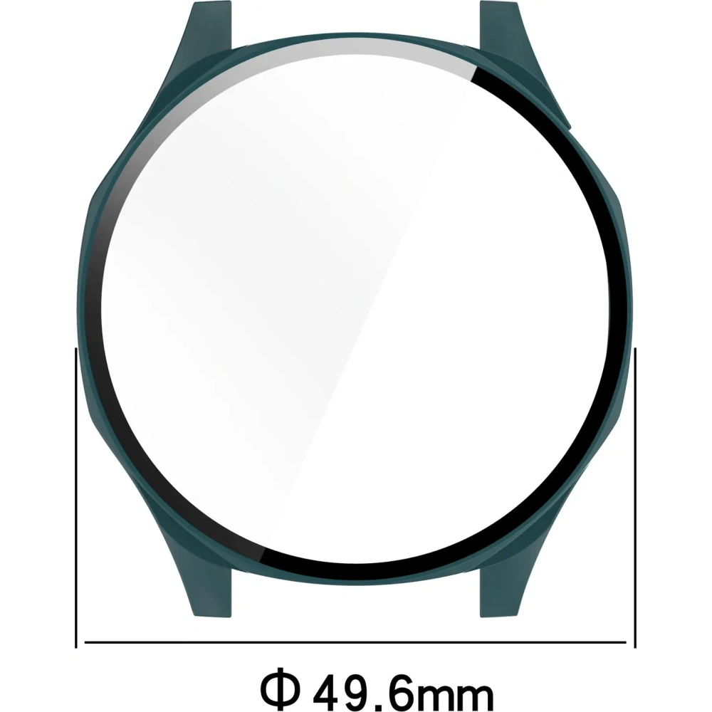 Hurtownia GSM - Etui ze szkłem do zegarka Bizon Case+Glass Watch do Huawei Watch GT 5 46 mm zielone - BIZ6732 - {ean13} - Hurt