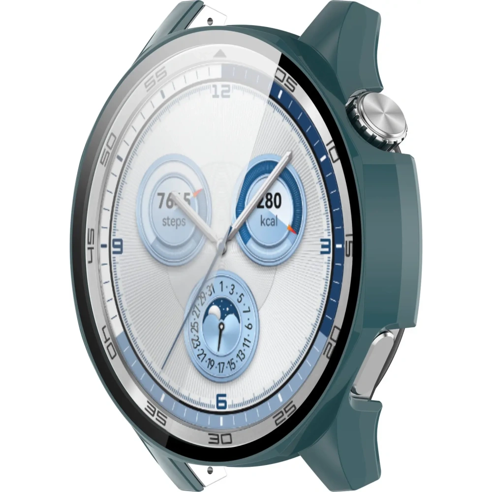 Hurtownia GSM - Etui ze szkłem do zegarka Bizon Case+Glass Watch do Huawei Watch GT 5 46 mm zielone - BIZ6732 - {ean13} - Hurt