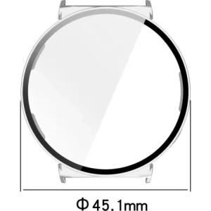 Hurtownia GSM - Bizon Case+Glass Óra Huawei Watch GT 5 41 mm selyem ezüst - BIZ6734 - {ean13} - Hurt
