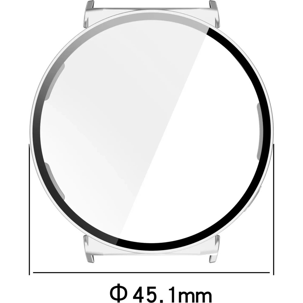 Hurtownia GSM - Bizon Case+Glass Óra Huawei Watch GT 5 41 mm selyem ezüst - BIZ6734 - {ean13} - Hurt