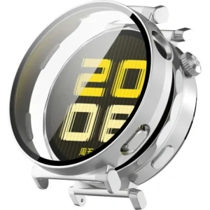 Hurtownia GSM - Bizon Case+Glass Óra Huawei Watch GT 5 41 mm selyem ezüst - BIZ6734 - {ean13} - Hurt