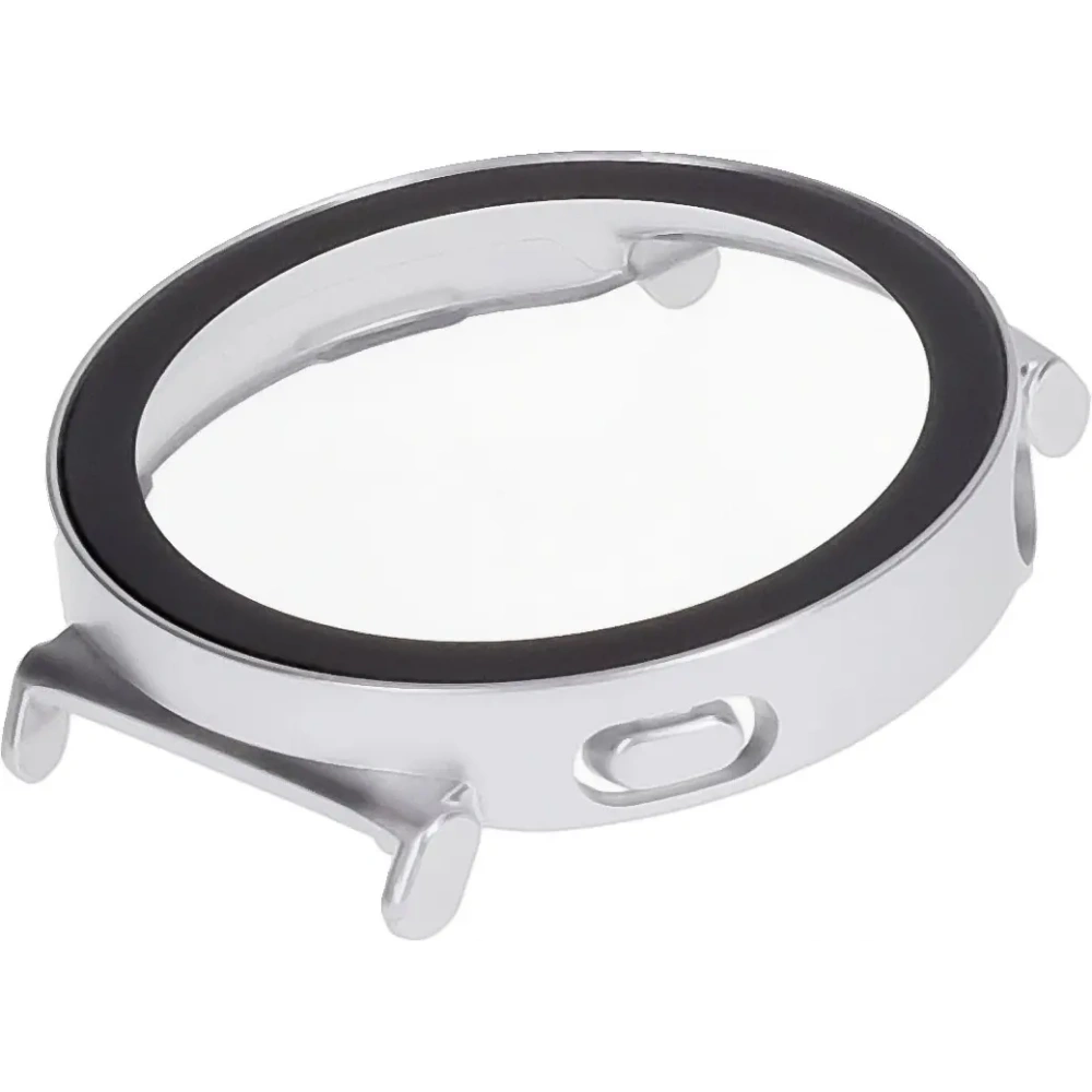Hurtownia GSM - Etui ze szkłem do zegarka Bizon Case+Glass Watch do Huawei Watch GT 5 41 mm satynowo srebrne - BIZ6734 - {ean13} - Hurt