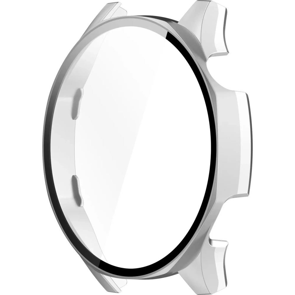 Hurtownia GSM - Bizon Case+Glass Watch Huawei Watch GT 5 46 mm argintiu satinat - BIZ6738 - {ean13} - Hurt