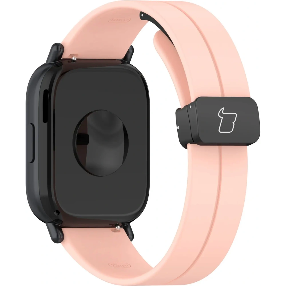 Hurtownia GSM - Silikonowy pasek Bizon Strap Watch Silicone 22 mm do smartwatcha różowy - BIZ6739 - {ean13} - Hurt