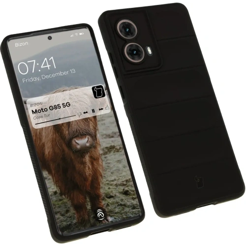 Pancerne etui Bizon Case Tur do Motorola Moto G85 5G czarne
