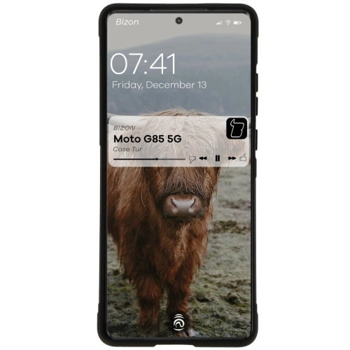 Pancerne etui Bizon Case Tur do Motorola Moto G85 5G czarne