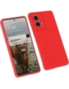 Bizon Case für Motorola Moto G85 5G rot