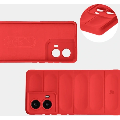 Pancerne etui Bizon Case Tur do Motorola Moto G85 5G czerwone