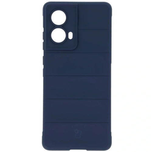 Pancerne etui Bizon Case Tur do Motorola Moto G85 5G granatowe