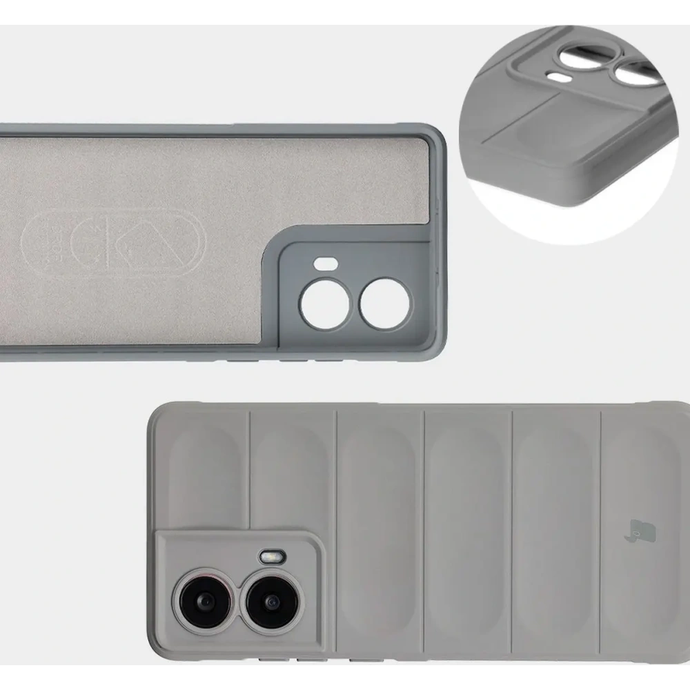 Wholesale Bizon Case Tur Motorola Moto G85 5G light grey - BIZ6746 - {ean13} - Hurt