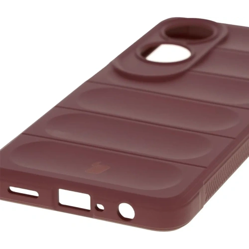 Pancerne etui Bizon Case Tur do Oppo A60 4G ciemnofioletowe