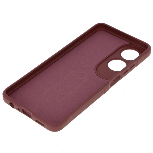 Pancerne etui Bizon Case Tur do Oppo A60 4G ciemnofioletowe
