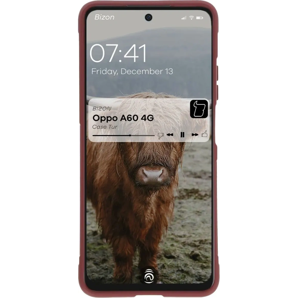 Hurtownia GSM - Pancerne etui Bizon Case Tur do Oppo A60 4G ciemnofioletowe - BIZ6747 - {ean13} - Hurt