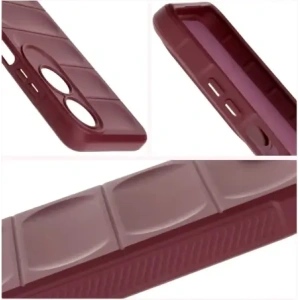 Pancerne etui Bizon Case Tur do Oppo A60 4G ciemnofioletowe