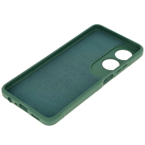 Pancerne etui Bizon Case Tur do Oppo A60 4G ciemnozielone