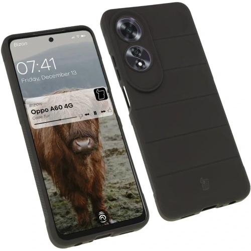 Pancerne etui Bizon Case Tur do Oppo A60 4G czarne