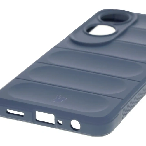 Pancerne etui Bizon Case Tur do Oppo A60 4G granatowe