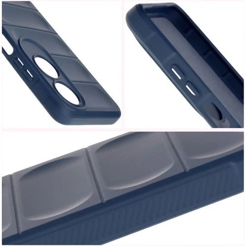 Pancerne etui Bizon Case Tur do Oppo A60 4G granatowe